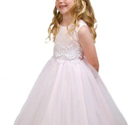 KC-D1098 Girls Flower Dress