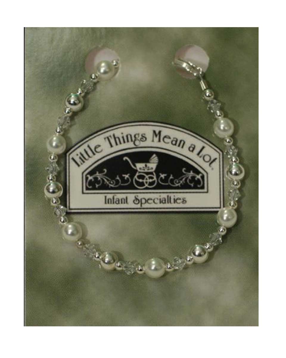 Pearl and Silver Bracelet