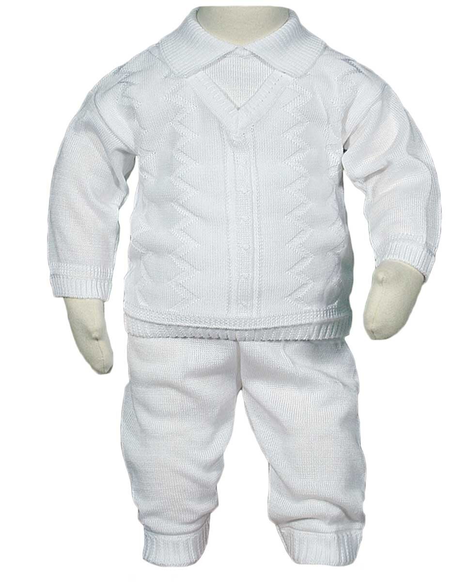 Knit christening outfit shop