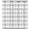 Avery Hill Boys Flat Front Dress Pants with Belt Size Chart Image