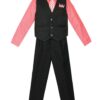 Boys’ 4 Piece Pinstripe Vest Set
