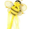 Yellow Toddler Girl Bumble Bee Wings Tutu Wand Costume Dress Up Set