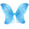Sparkling Fairy Costume Wings with Rhinestones and Feathers 