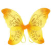 Sparkling Fairy Costume Wings with Rhinestones and Feathers 