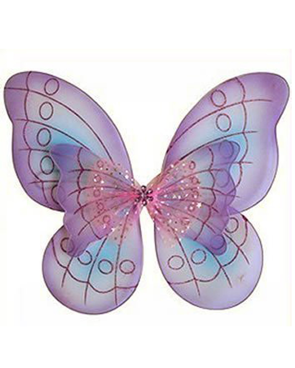 Purple Butterfly Costume Dress-up Wings