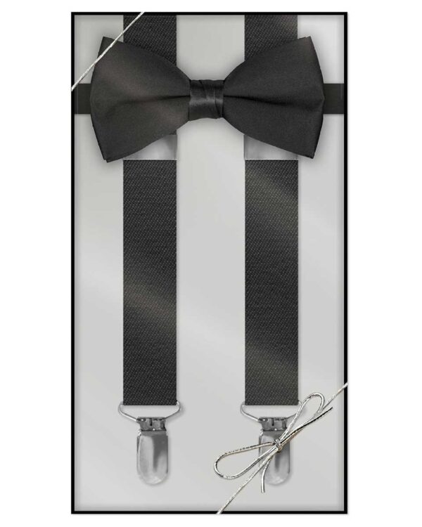 Boys and Mens Suspender & Bow Tie Gift Box Set