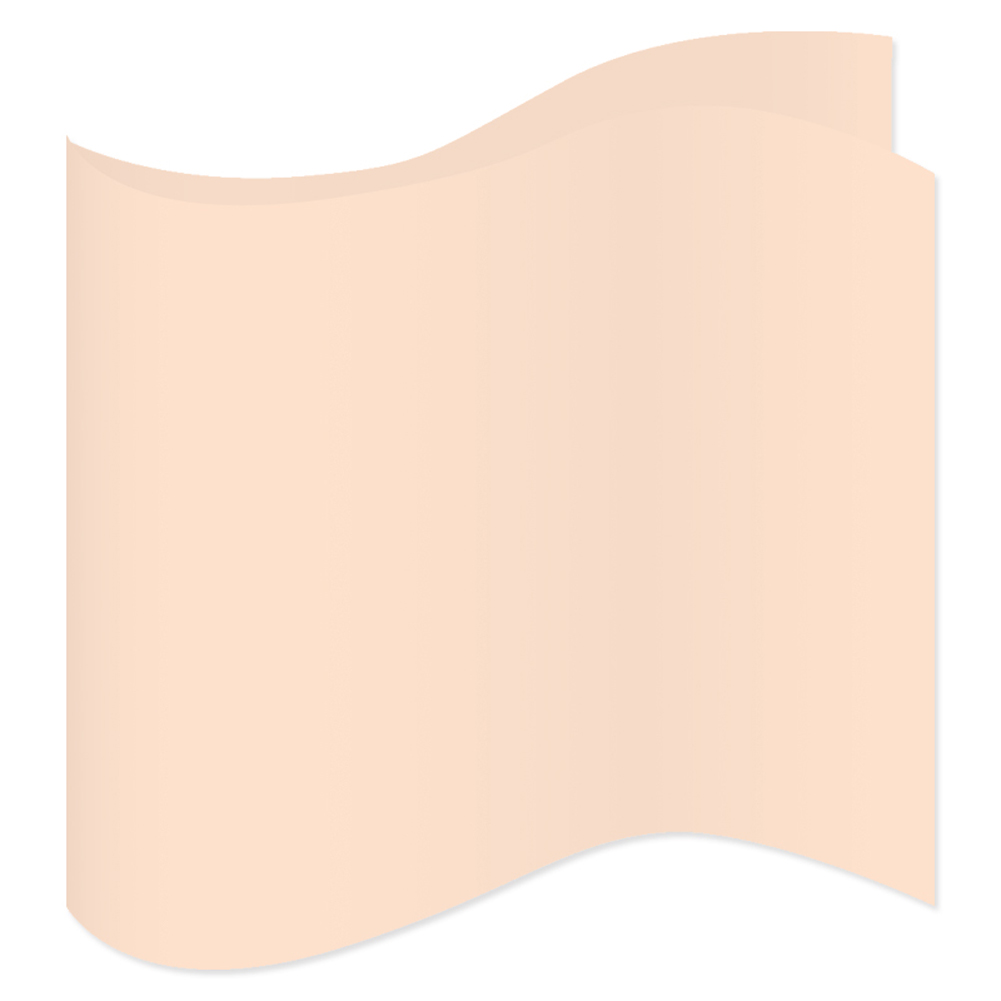 Satin Solid Color Pocket Square 10" x 10" - Peach