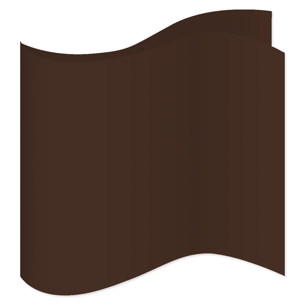 Satin Solid Color Pocket Square 10" x 10" - Chocolate