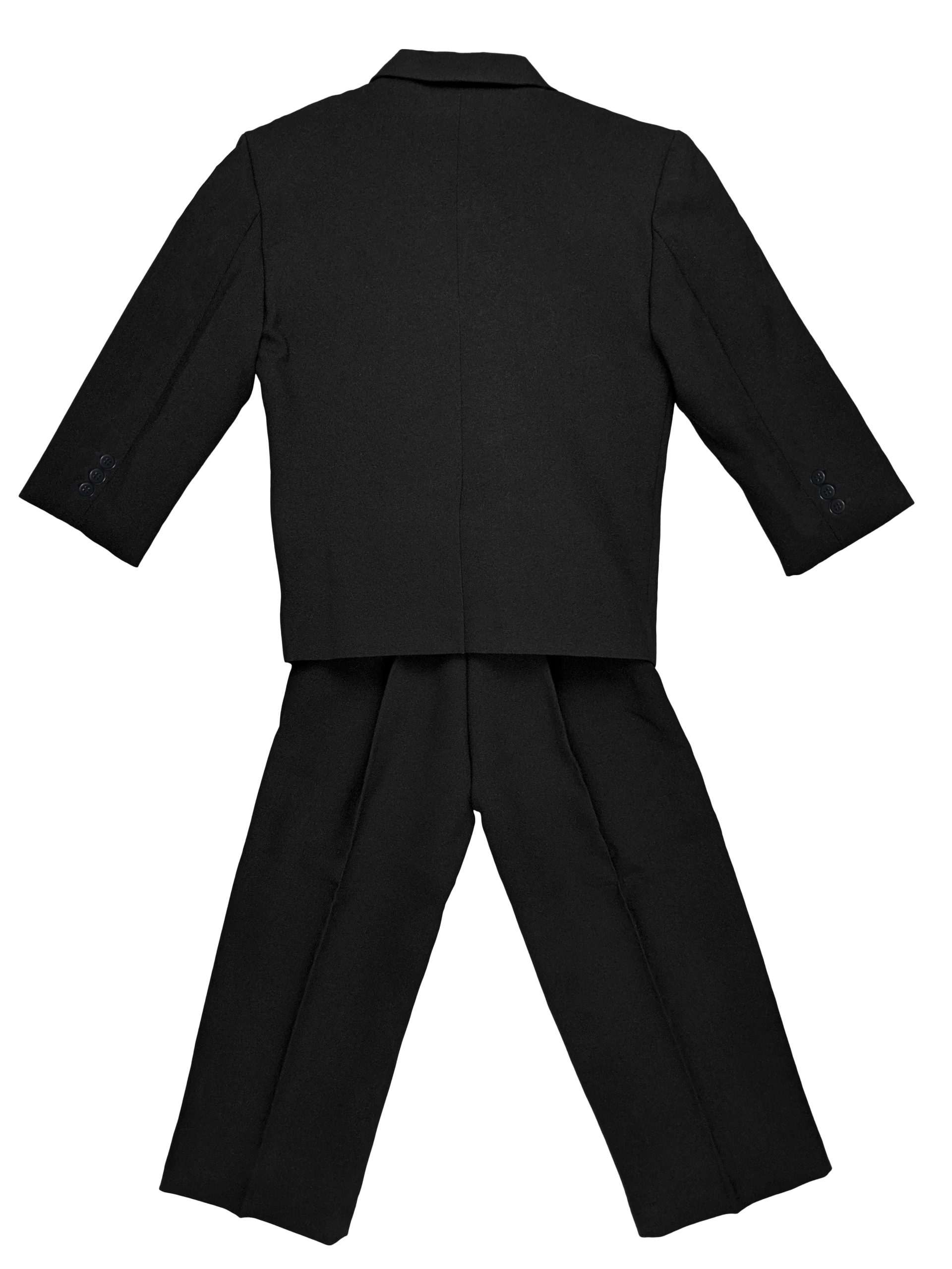 Boy's Black Suit - Back