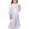 Little Girls Long Sleeve Traditional Peignoir Set